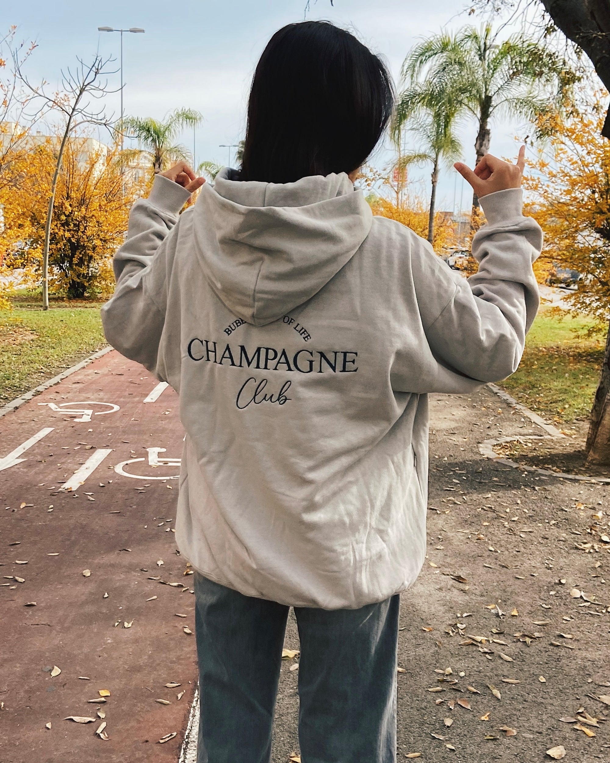CHAMPAGNE HOODIE - VARUS COMPANY M VARUS COMPANY VARUS COMPANY Sudadera CHAMPAGNE HOODIE