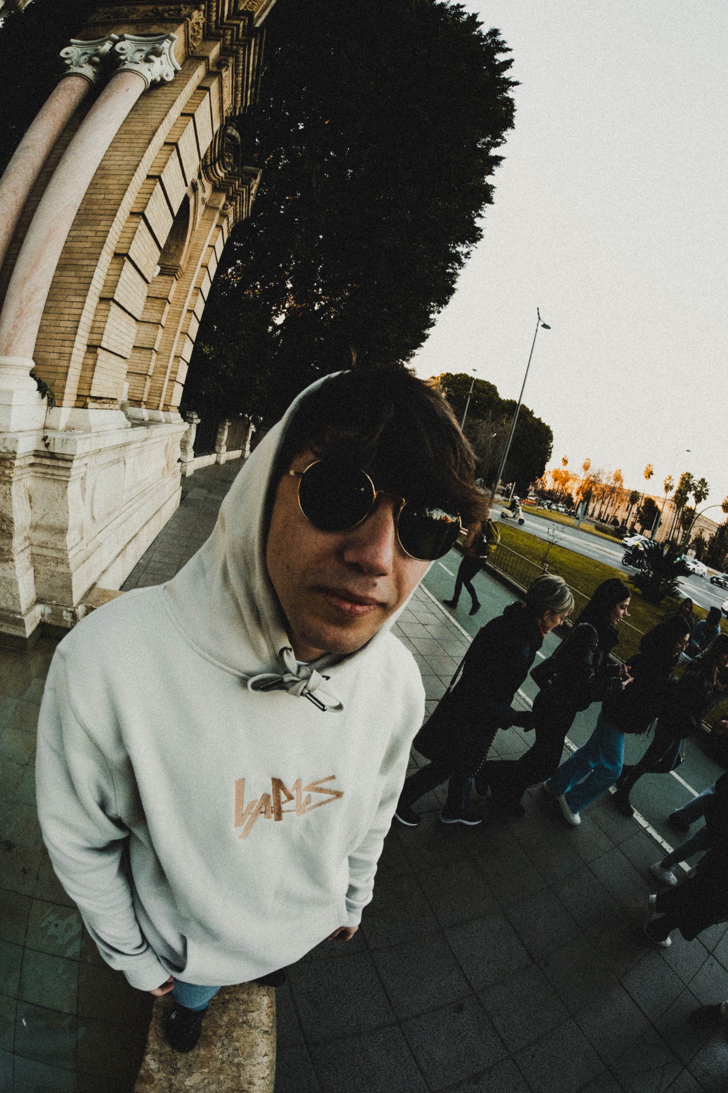 Beige Classic Hoodie
