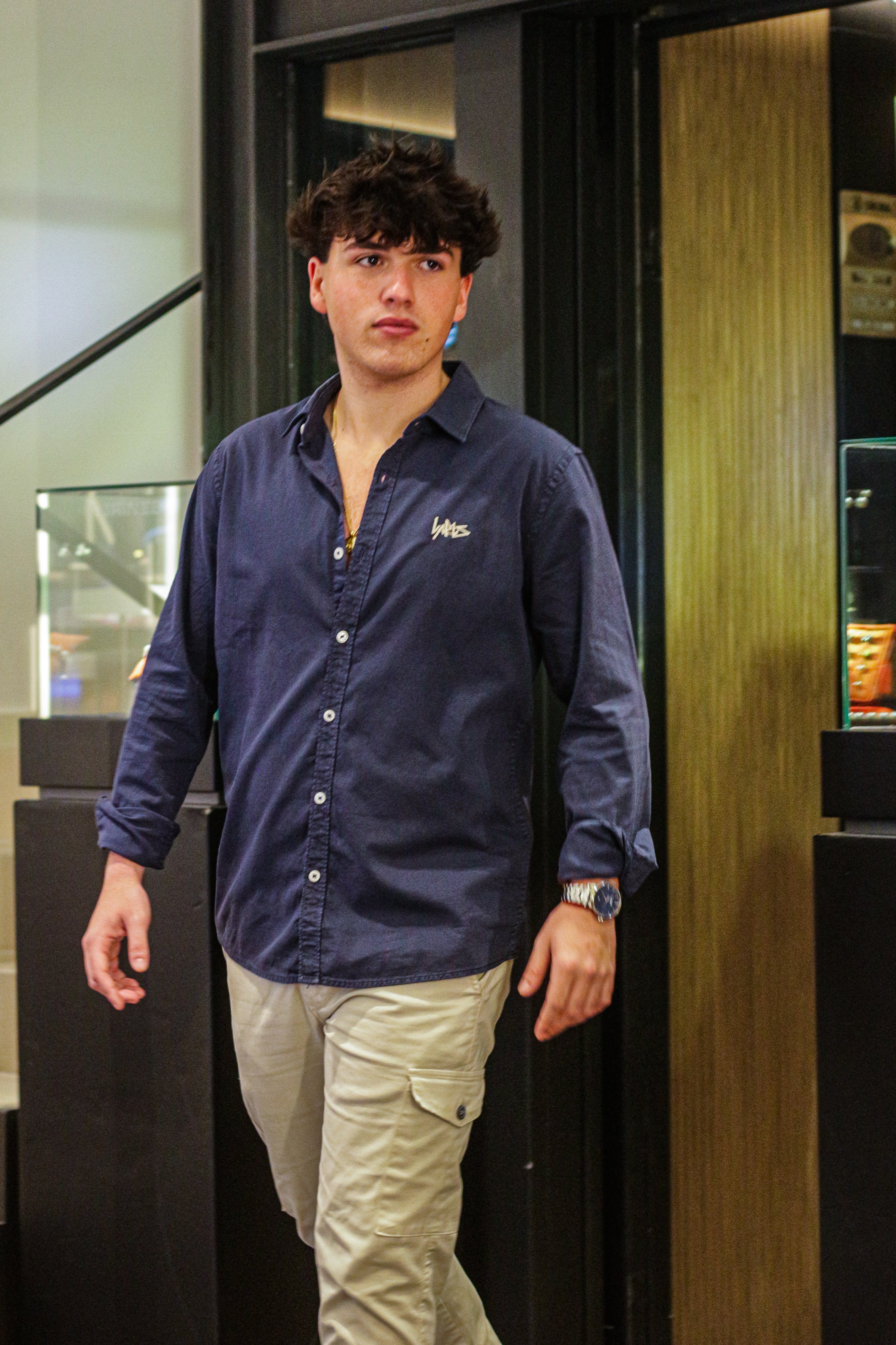 CAMISA WASHED NAVY - VARUS COMPANY S VARUS COMPANY VARUS COMPANY CAMISA WASHED NAVY