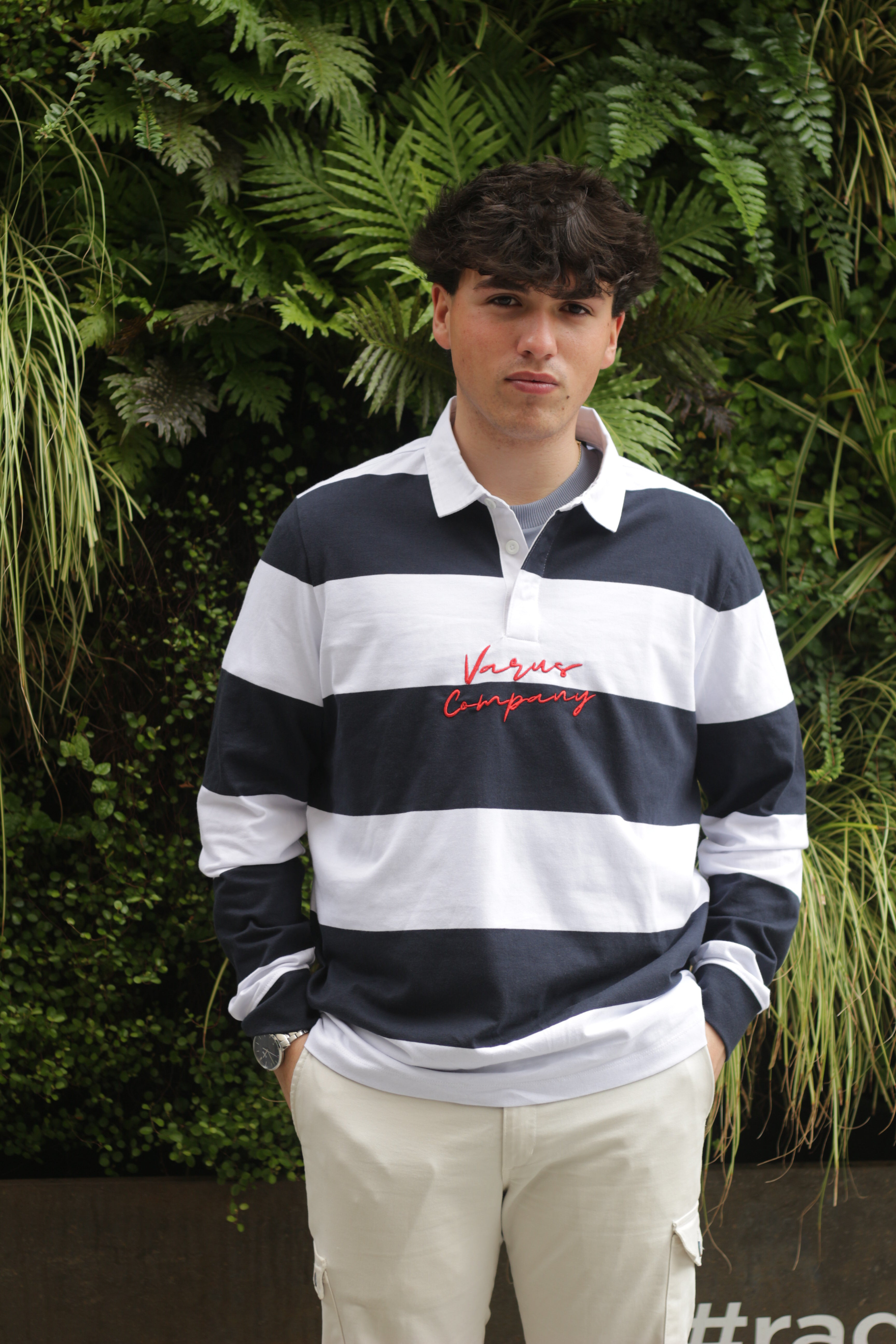 POLO NAVY DE RAYAS - VARUS COMPANY S VARUS COMPANY VARUS COMPANY POLO NAVY DE RAYAS