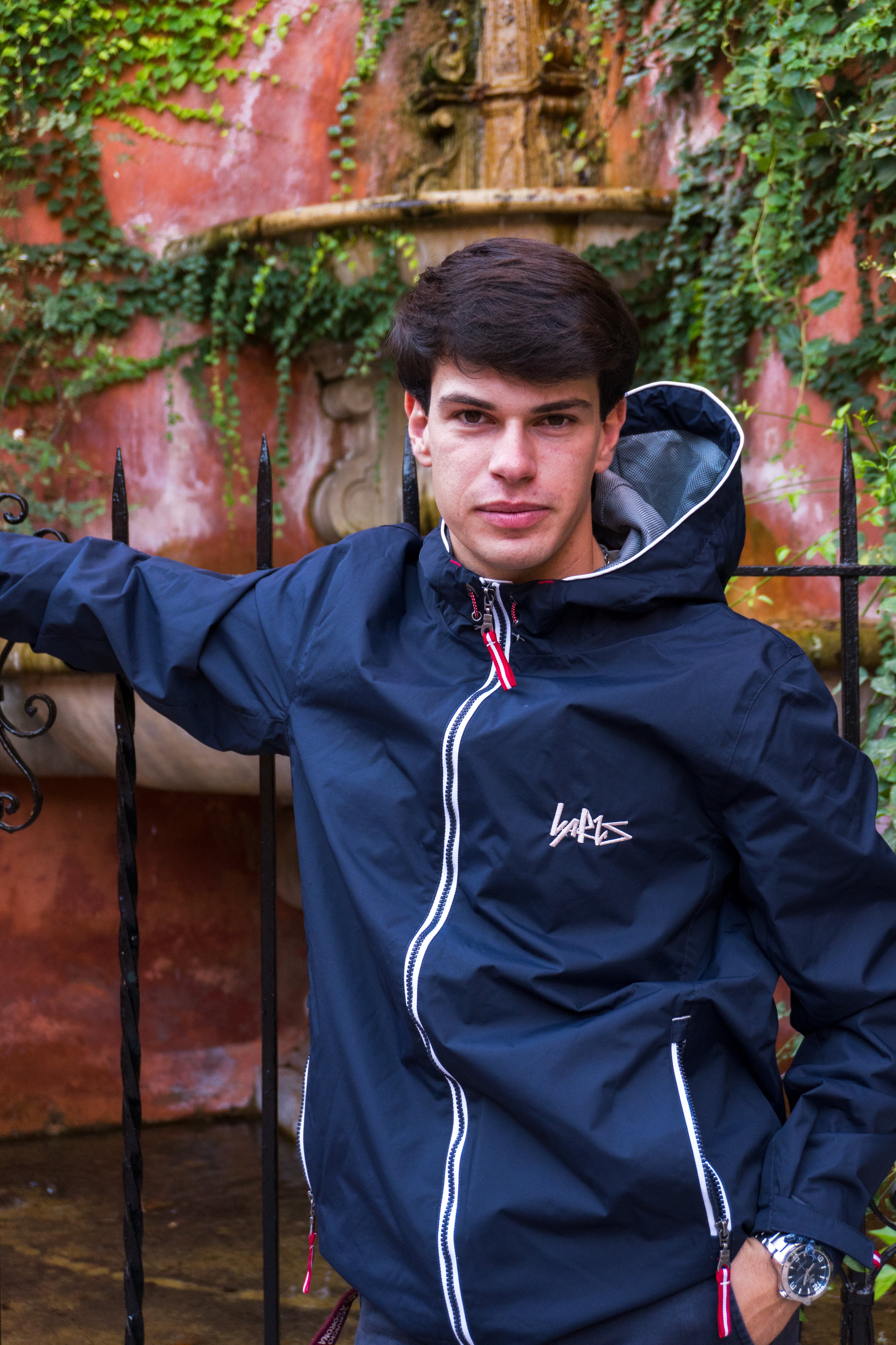 NAVY "SHELL" JACKET