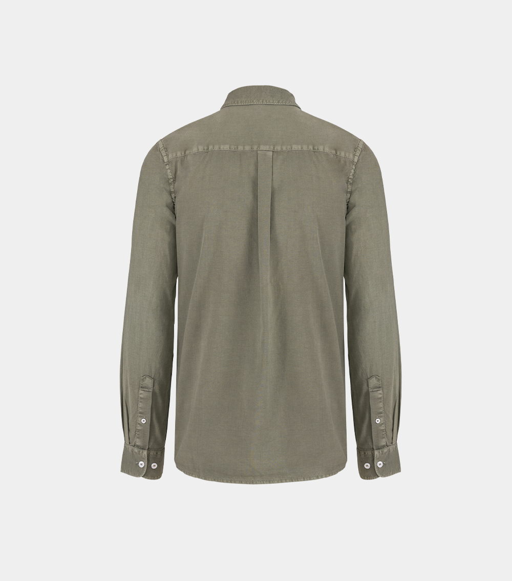 CAMISA WASHED KHAKI - VARUS COMPANY S VARUS COMPANY VARUS COMPANY CAMISA WASHED KHAKI